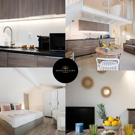 アパート Carla - Hyper Centre - Climatisation - Wifi マントン